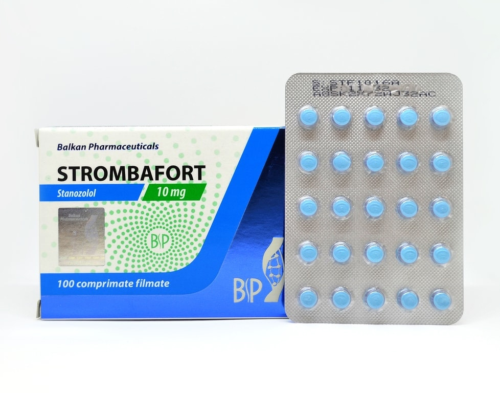 Strombafort 100 таб x 10 мг Balkan Pharmaceuticals