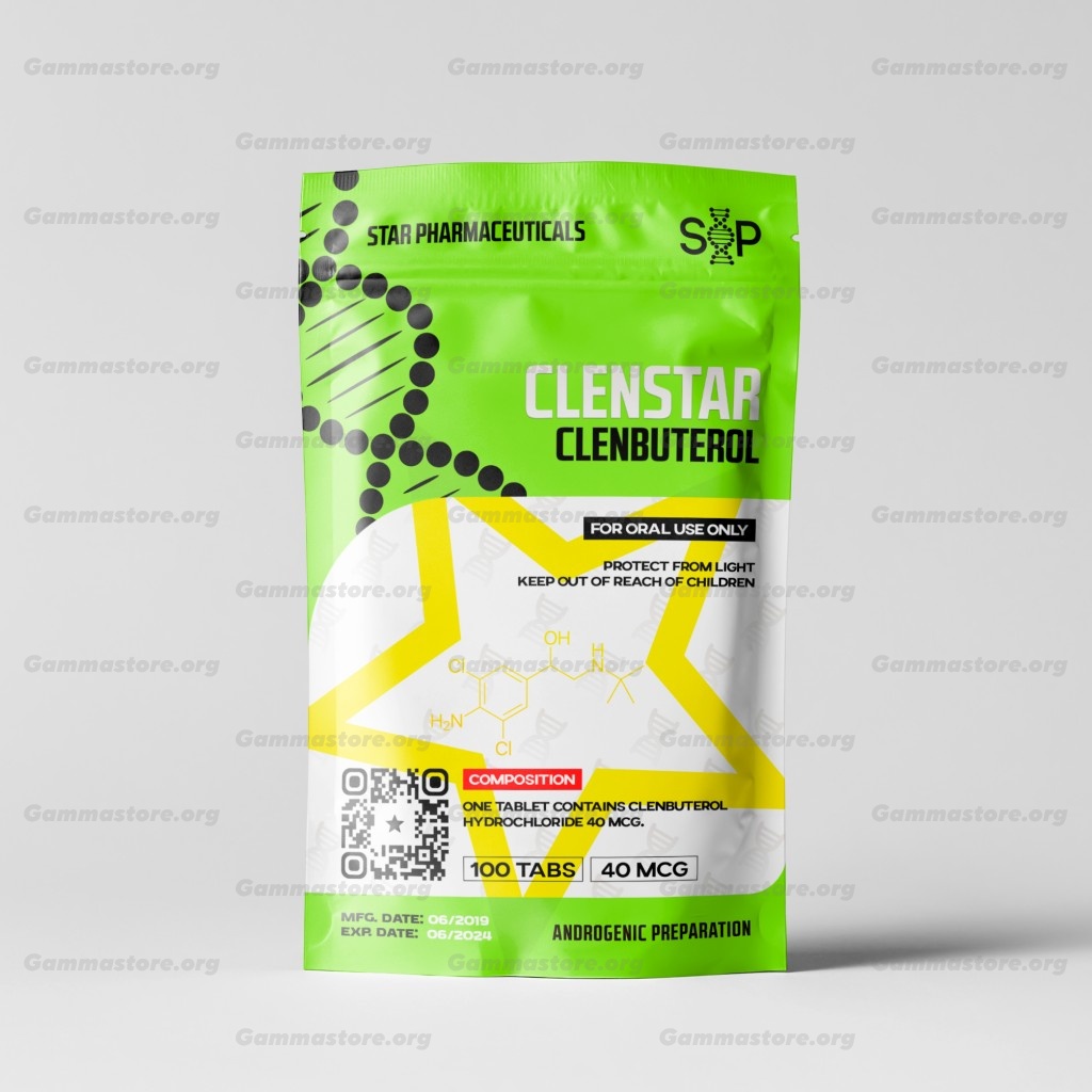 Clenstar 100 таб x 40 мкг Star Pharmaceuticals