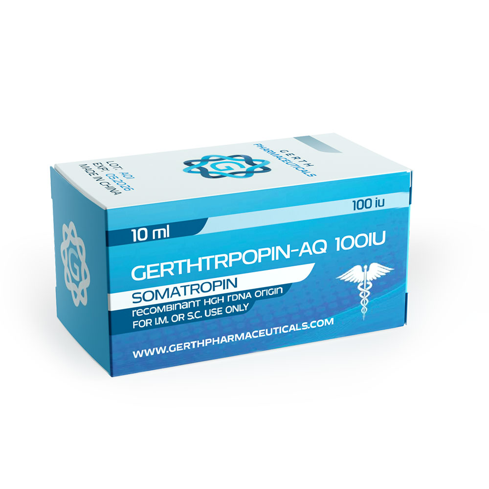 Gerthtropin AQ 10 мл x 100 ед Gerth Pharmaceuticals