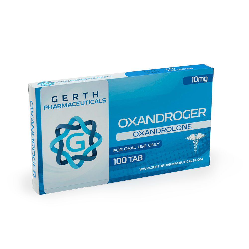Oxandroger 100 таб x 10 мг Gerth Pharmaceuticals