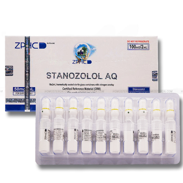 Stanozolol Water Suspension 10 амп x 100 мг ZPHC