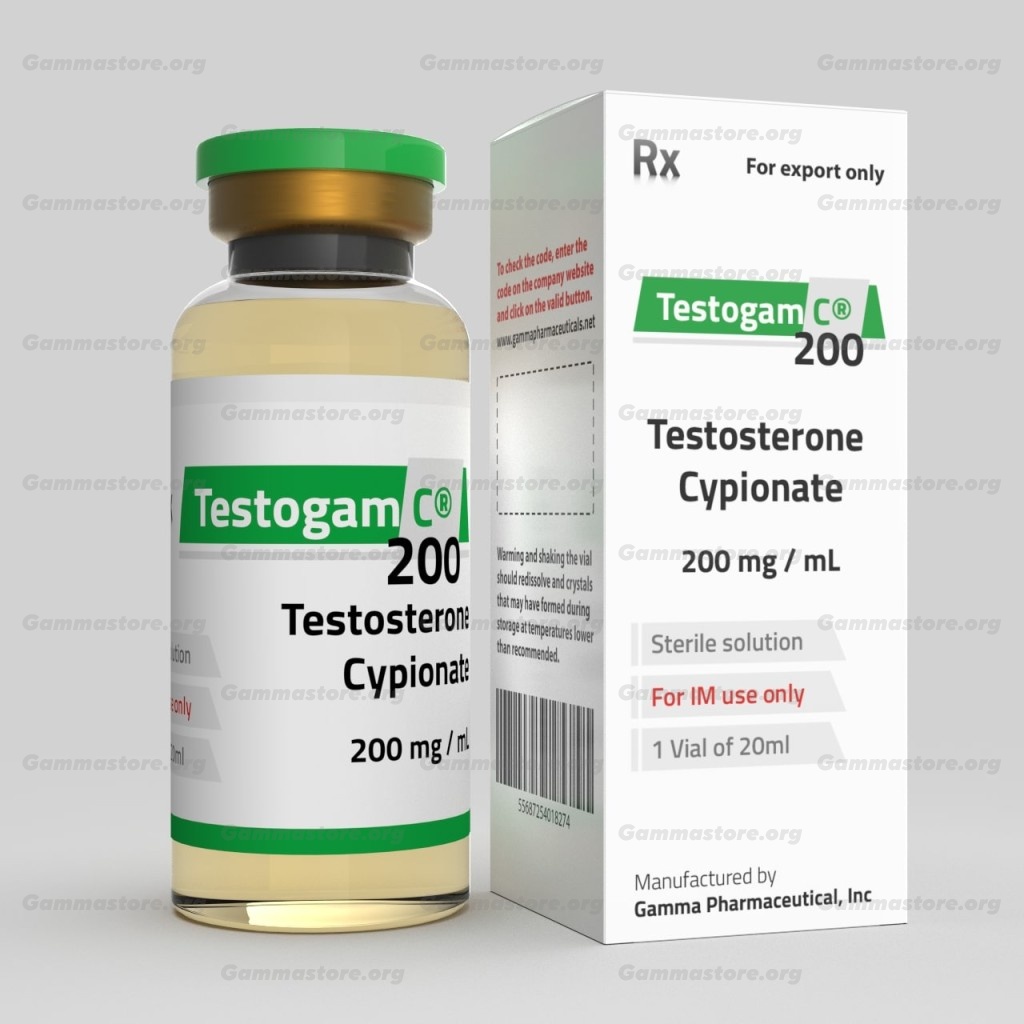 Testogam-C 20 мл x 200 мг Gamma Pharmaceuticals China