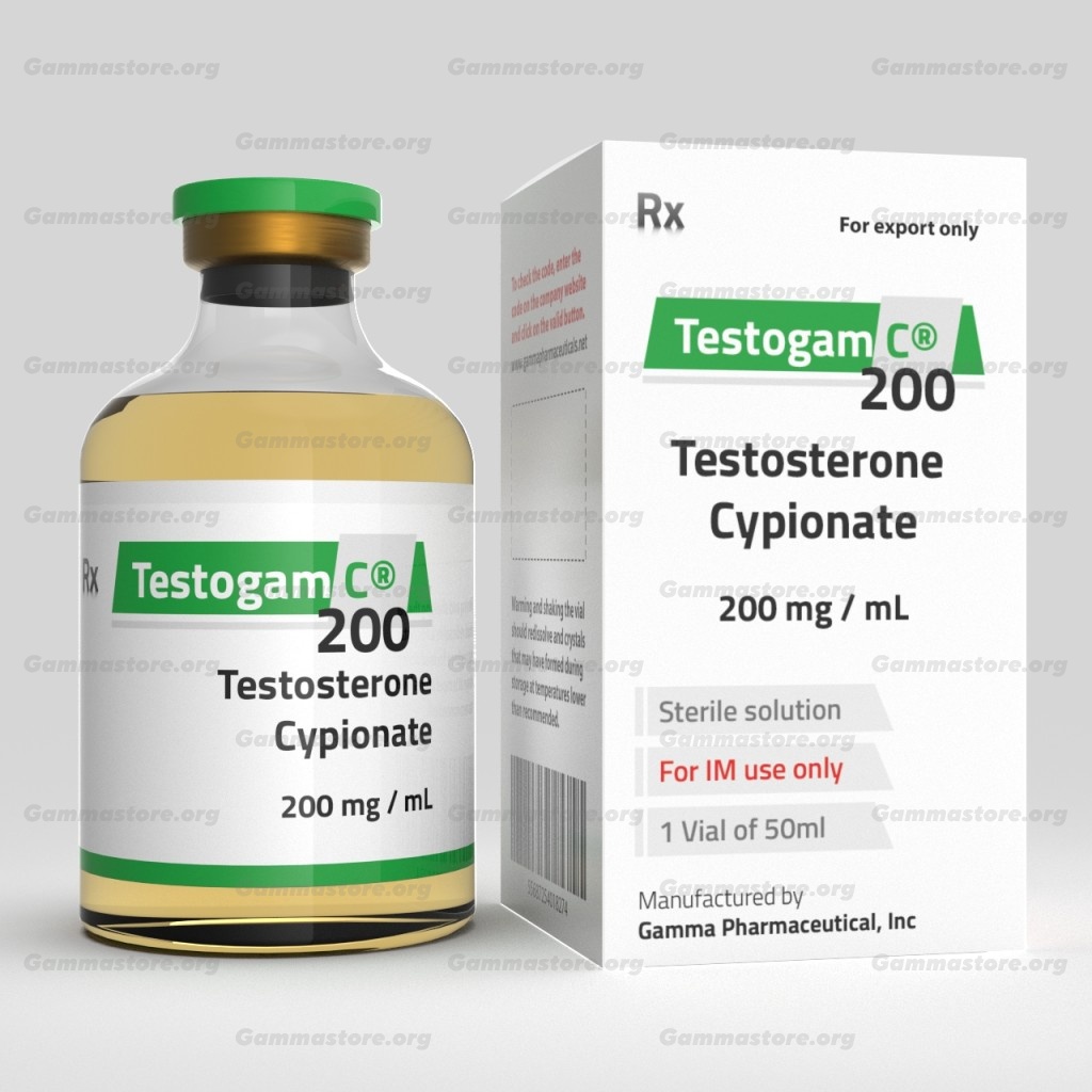 Testogam-C 50 мл x 200 мг Gamma Pharmaceuticals China