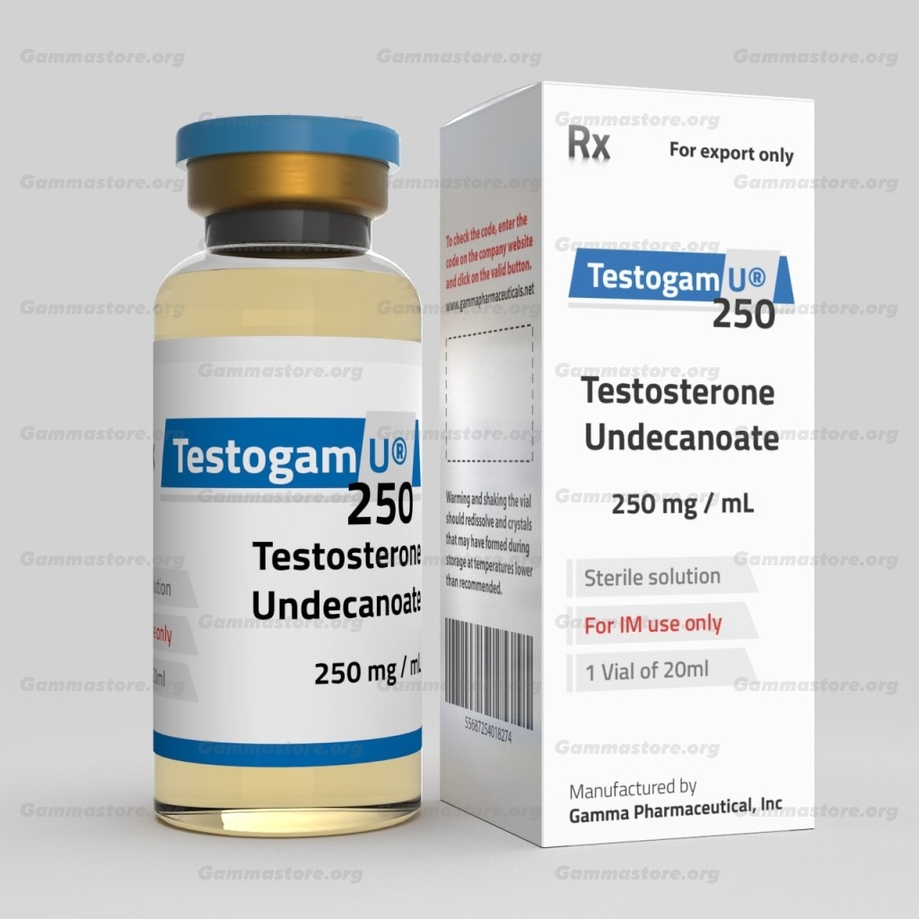Testogam-U 20 мл x 250 мг Gamma Pharmaceuticals China