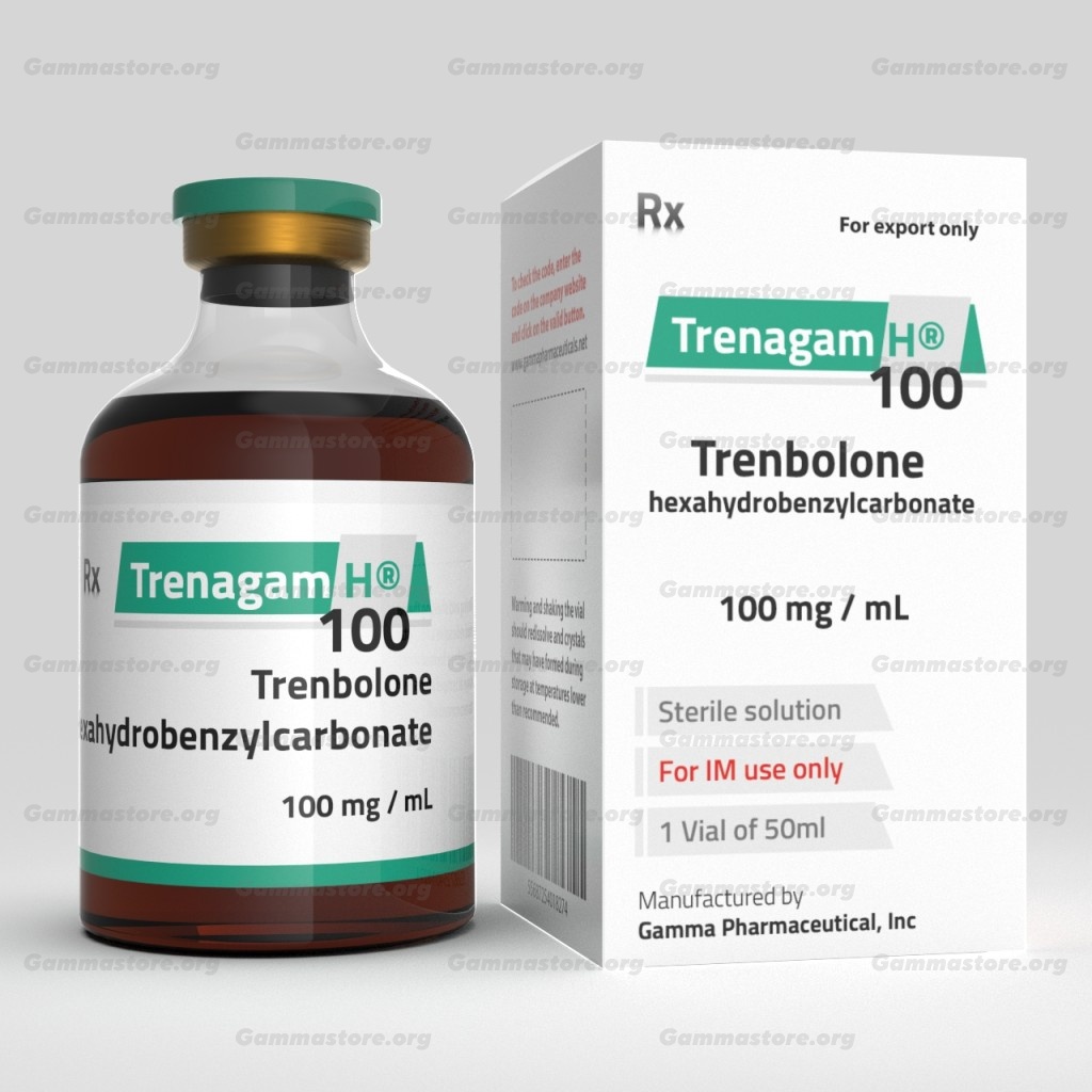 Trenagam-H 50 мл x 100 мг Gamma Pharmaceuticals China